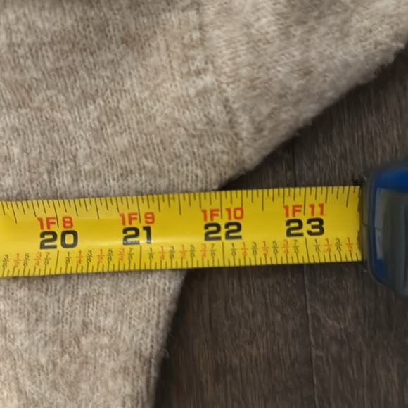 Rachel Zoe Colorblock Turtleneck Sweater Dress Size S | Cozy Fall Neutral Knit - Picture 8 of 12